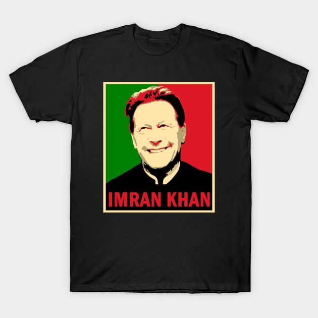 Imran Khan T-Shirt by valentinahramov